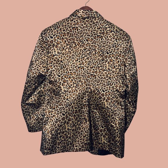 CLEARANCE: Leopard Print Blazer - Picture 4 of 4